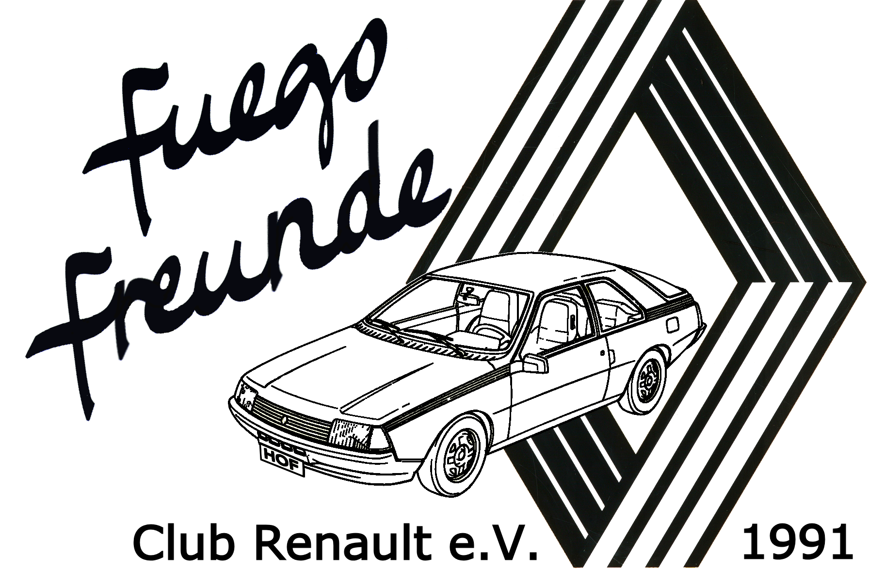Logo der Renault Fuego Freunde